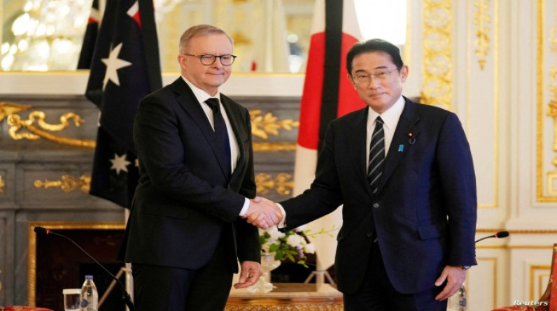 لمواجهة صعود الصين.. اليابان وأستراليا توقعان اتفاقا أمنيا تاريخيا